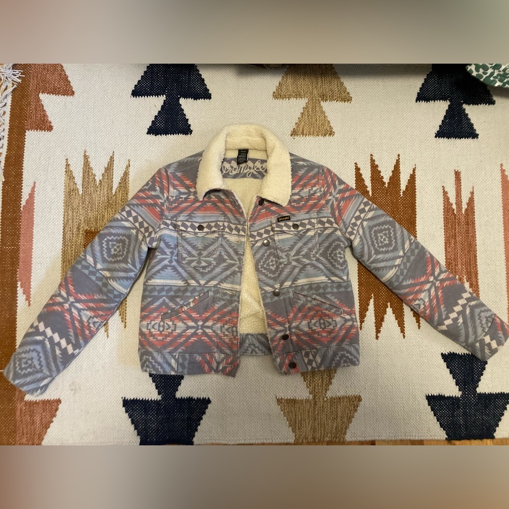 Wrangler Aztec Sherpa jacket